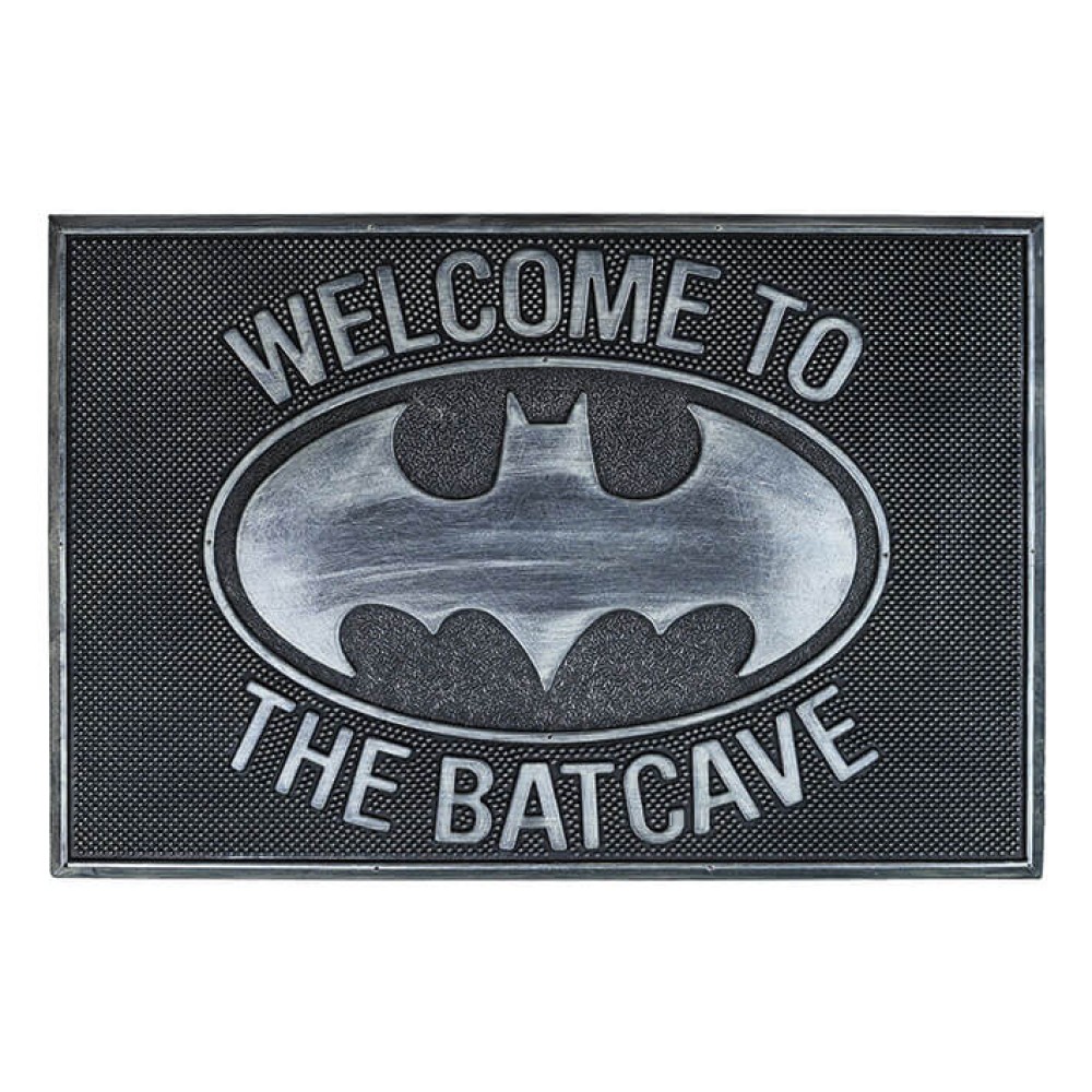 שטיח גומי באטמן WELCOME TO THE BATCAVE שטיח גומי באטמן WELCOME TO THE BATCAVE